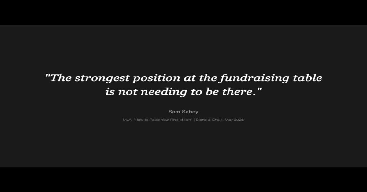 Mechanics and Realities of Raising Capital
