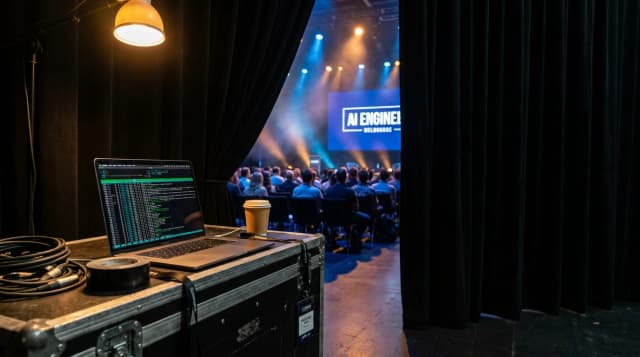 Featured image for Behind the scene where AI saved the AI Engineer conference